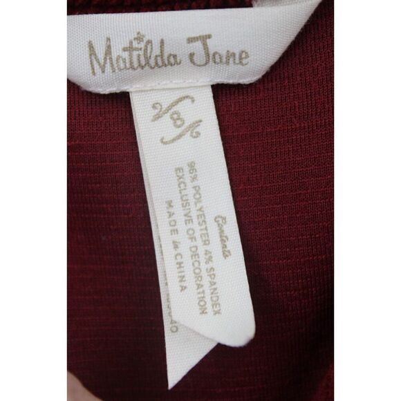 Matilda Jane Burgundy ๐๐๐ฅ๐จ๐ฎ๐ซ ๐๐จ๐ฉ Sizeโ8 - Picture 9 of 9